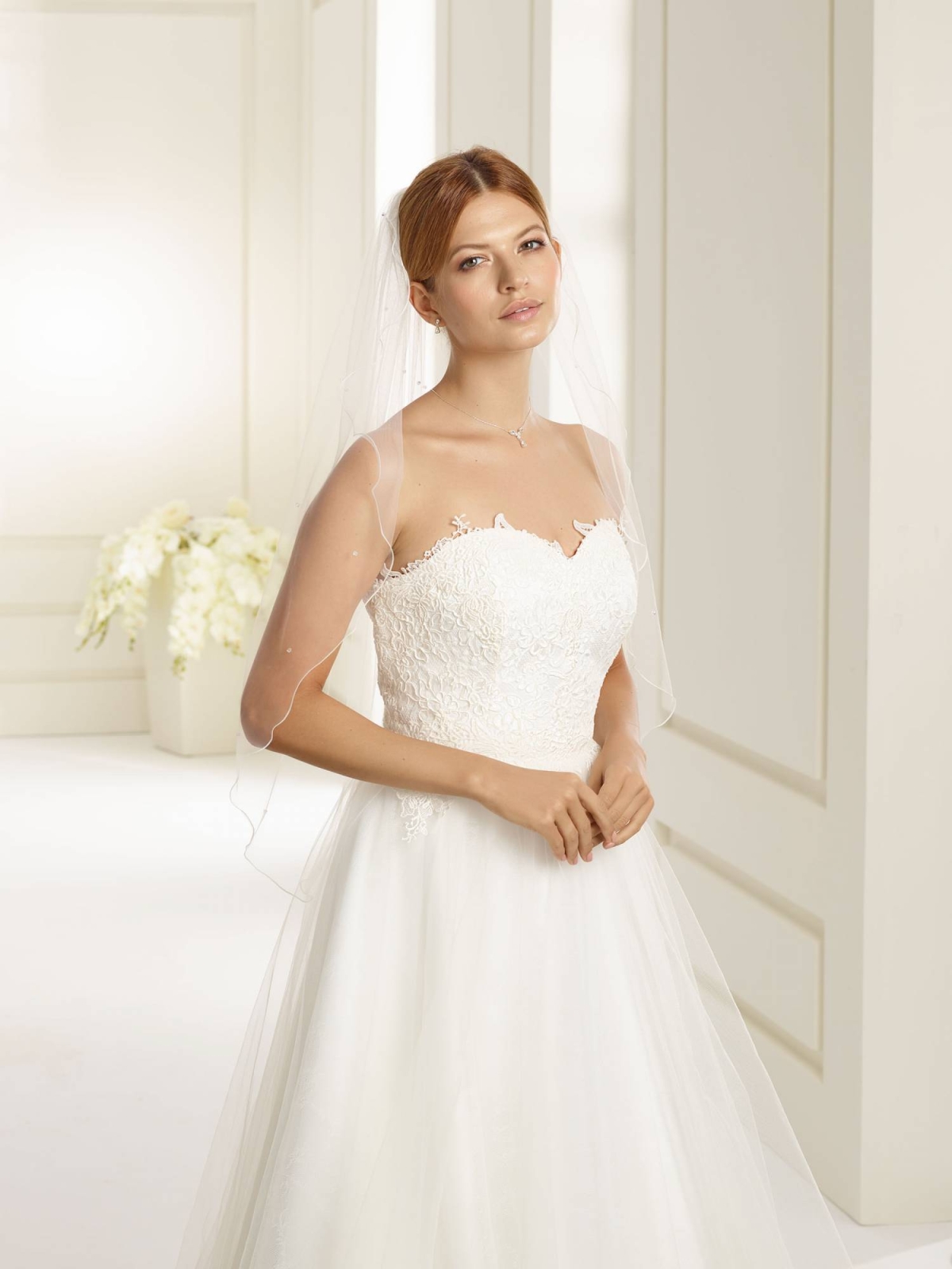 Velo de novia Bianco Eventos S217 Complementos vestidos de novia