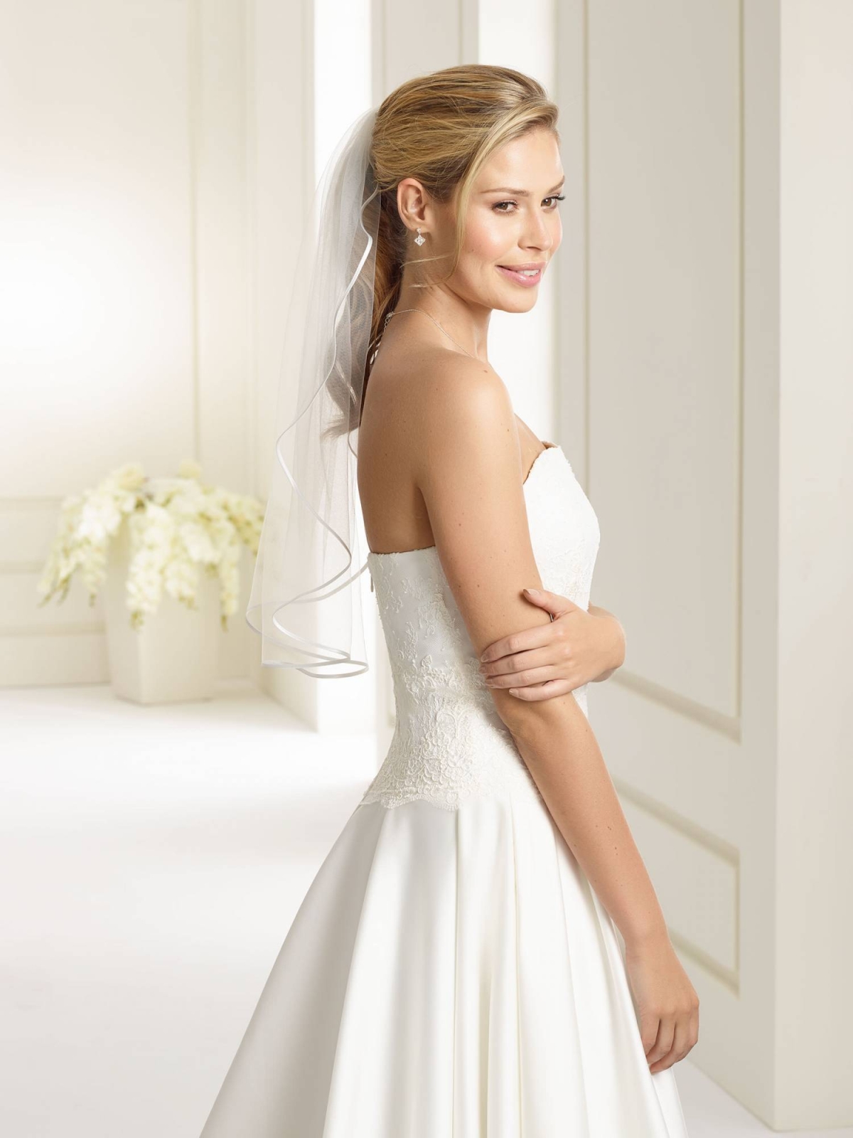 Velo de novia Bianco Eventos S232 Complementos vestidos de novia