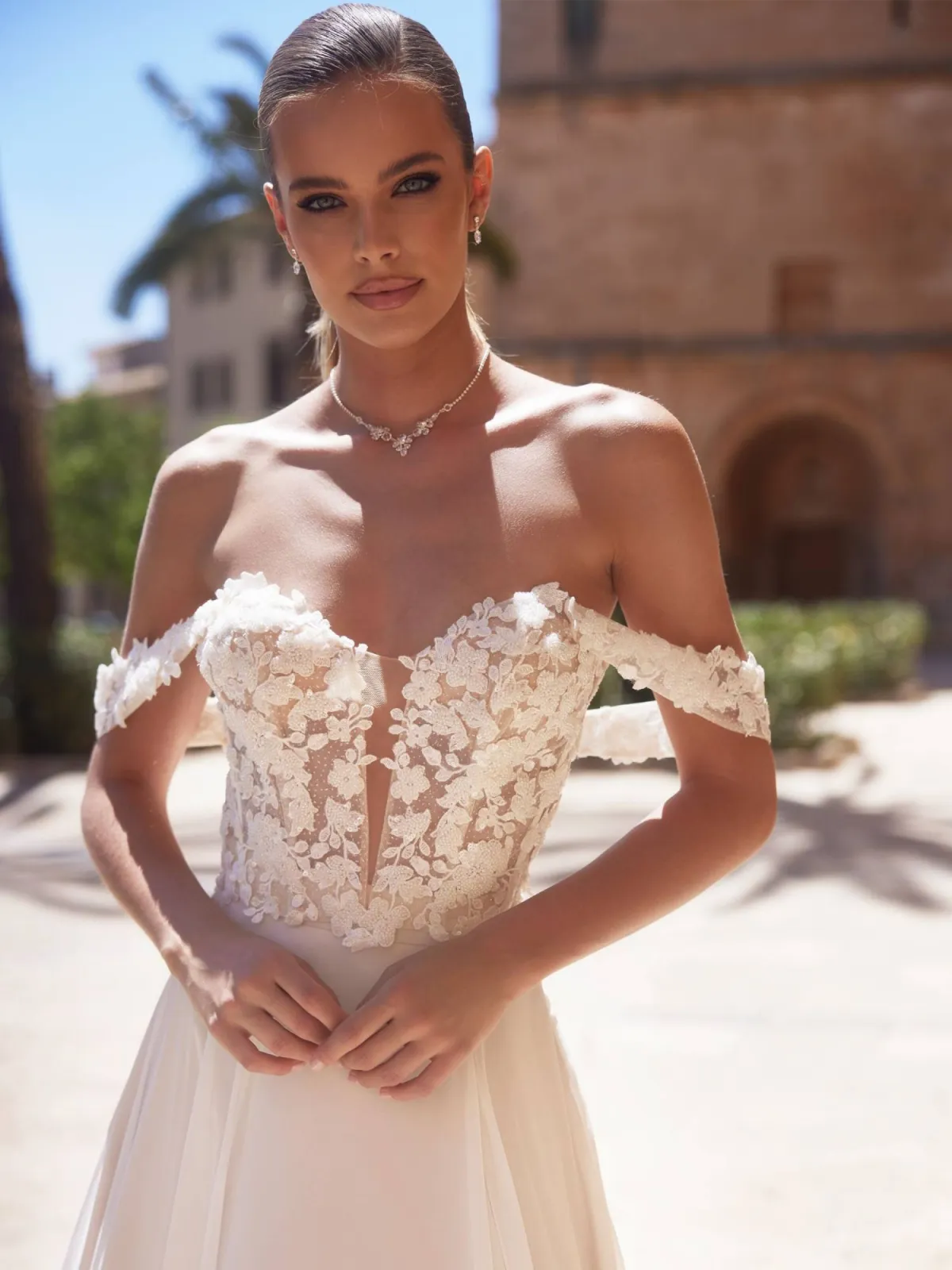 Boleros de novia Bianco Eventos E471 Complementos vestidos de novia