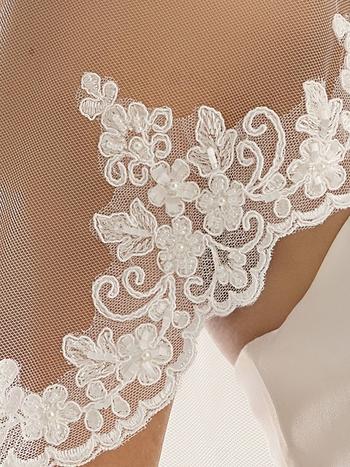 Velo de novia 3 metros Bianco Eventos S103 Complementos vestidos de novia