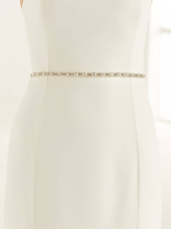 Cinturones de novia Bianco PA64 Complementos vestidos de novia