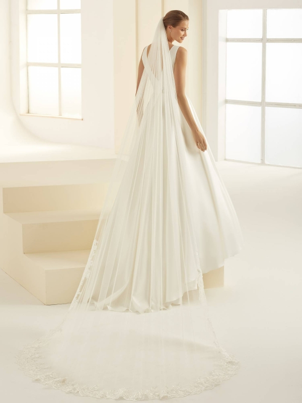 Velo de novia 3 metros Bianco Eventos S347 Complementos vestidos de novia