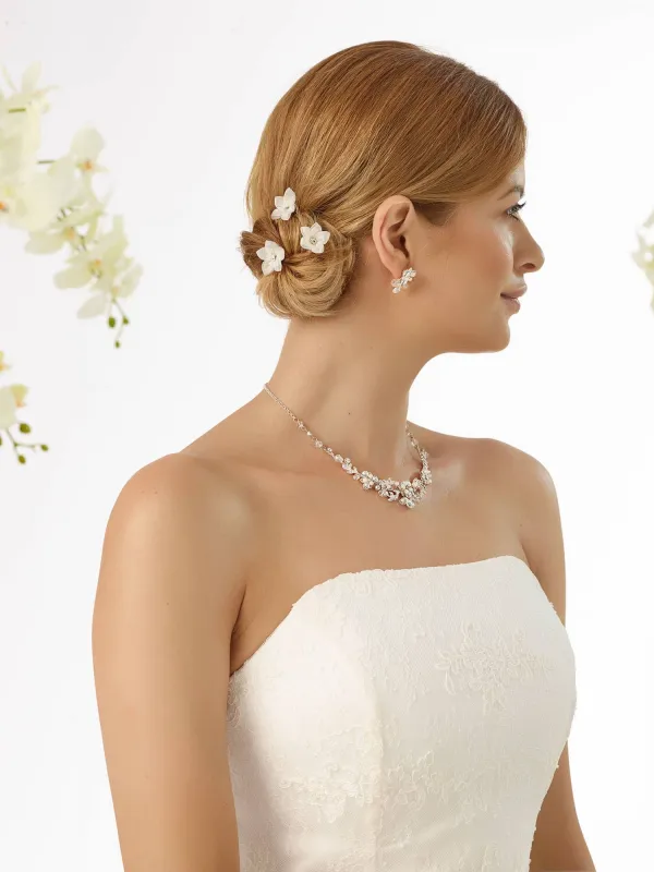 Tocados y Tiara novia Bianco M 12Complementos vestidos de novia
