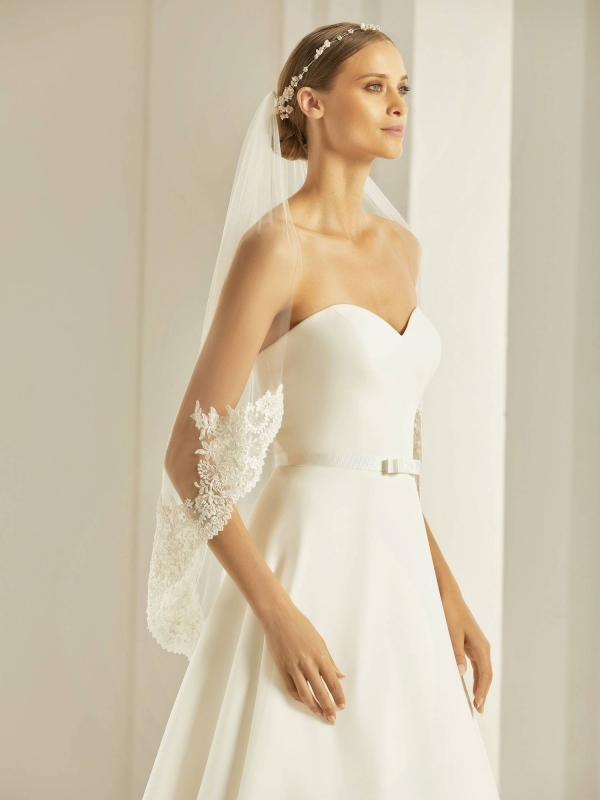 Velo de novia Bianco Eventos S283 Complementos vestidos de novia